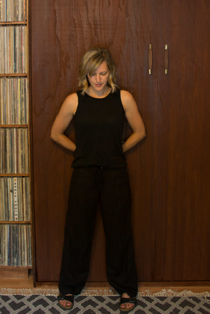 basic black outfit