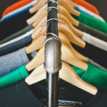 shirts in closet