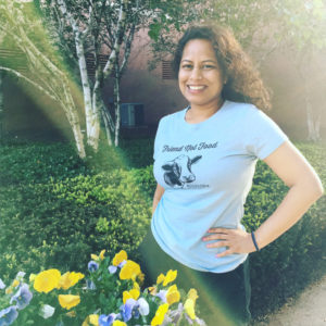 travel writer Lavanya Sunkara in cause-based T-Shirt