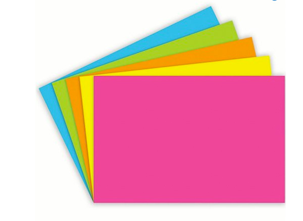 stop procrastinating with bright index cards