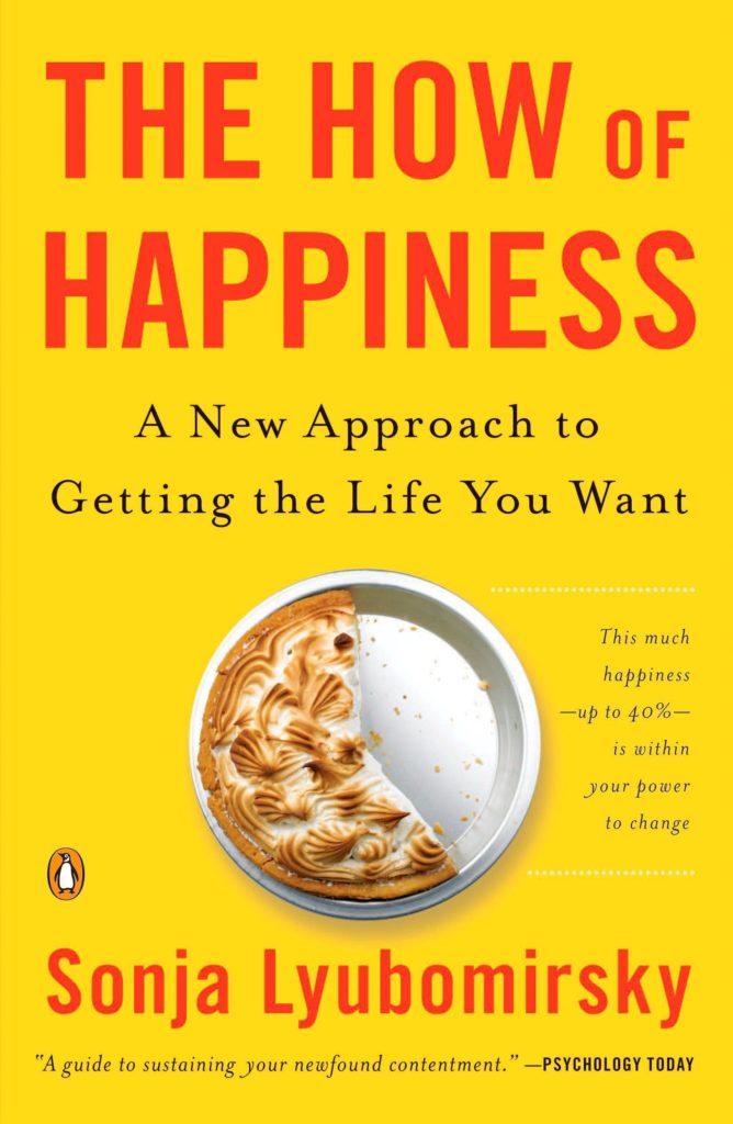 The How of Happiness Book Cover 